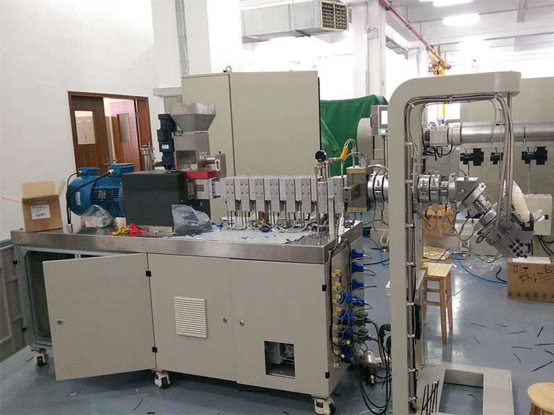 High quality lab twin screw compounding extruder