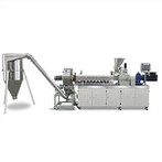 Triple Screw Extrusion Die Cutting Pelletizing Line