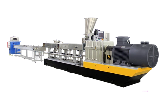Laboratory Three-Screw Extrusion Pelletizing Line