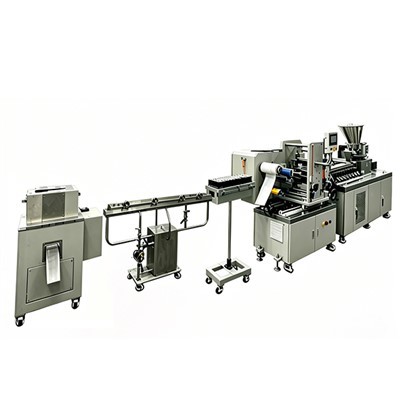Twin-Screw Calendering & Pelletizing Line